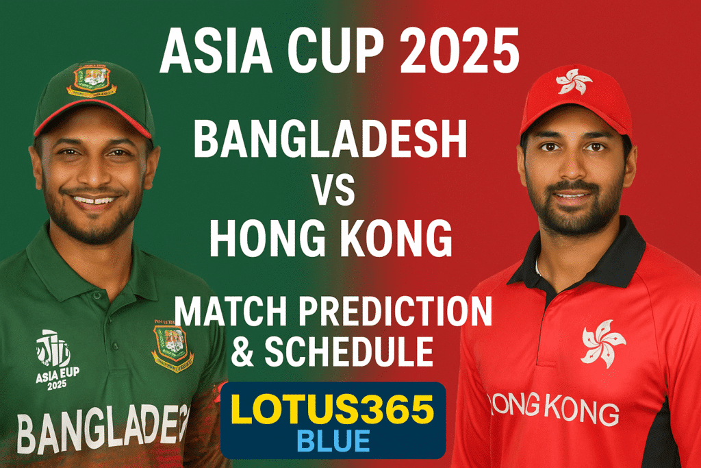 Bangladesh vs Hong Kong – Lotus365 Blue