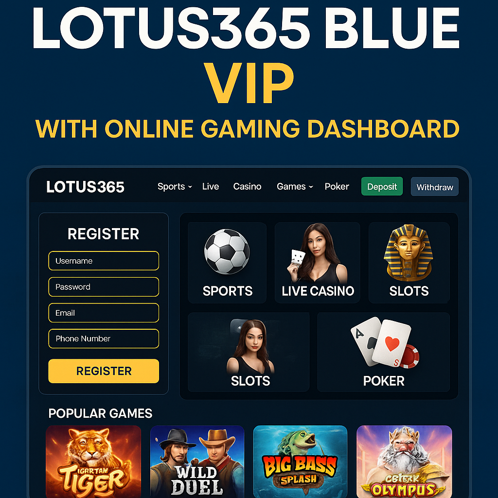 Lotus365 Vip Sign up