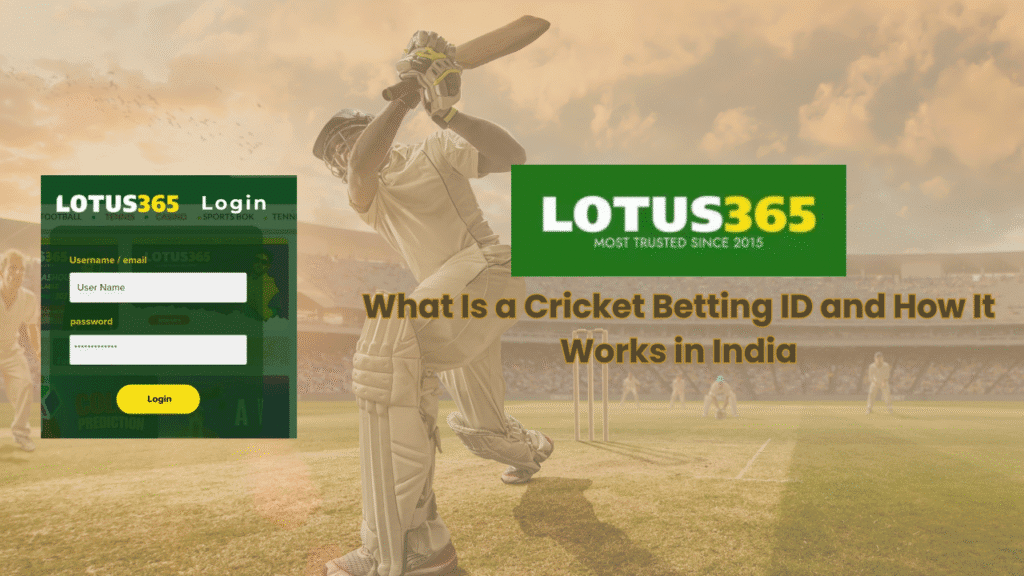 online cricket betting id