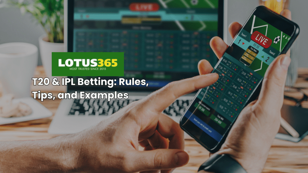 T20 & IPL Betting: Rules, Tips, and Examples | Lotus365